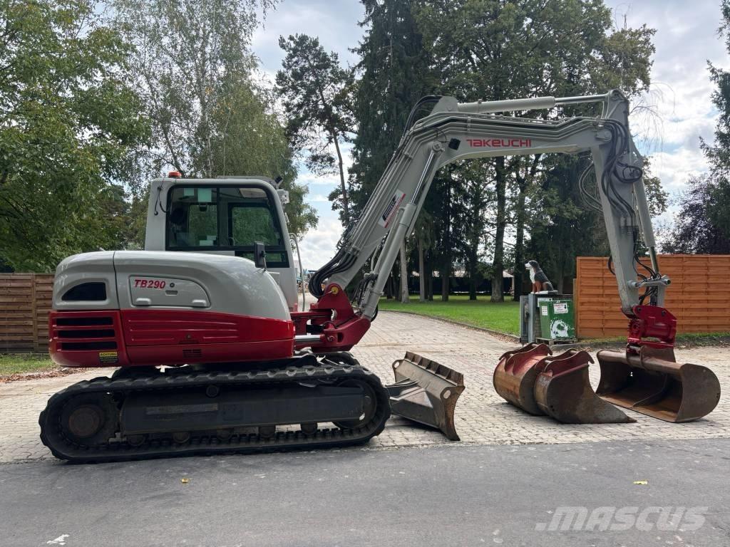 Takeuchi TB 290 Midi ekskavatörler 7 - 12 t