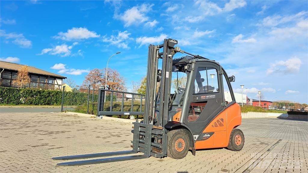 Linde H25T-02 LPG'li forkliftler