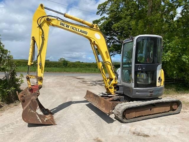 New Holland E 50.2 C Mini ekskavatörler, 7 tona dek
