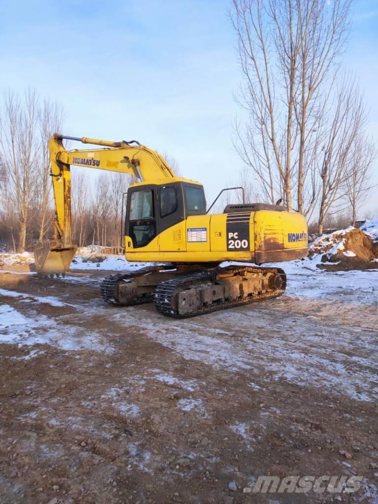 Komatsu pc200-7 Paletli ekskavatörler