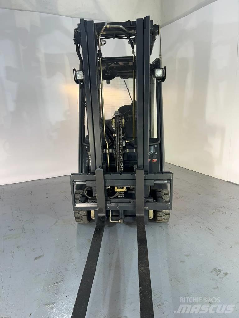 Linde E16 Elektrikli forkliftler