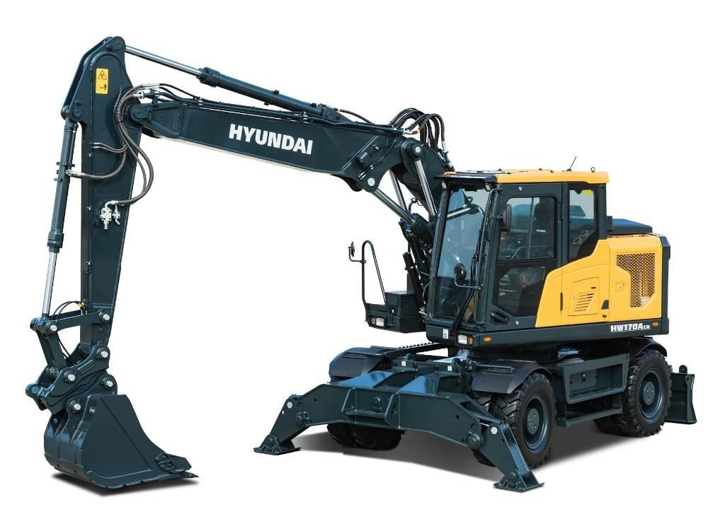 Hyundai HW 170 ACR Lastik tekerli ekskavatörler