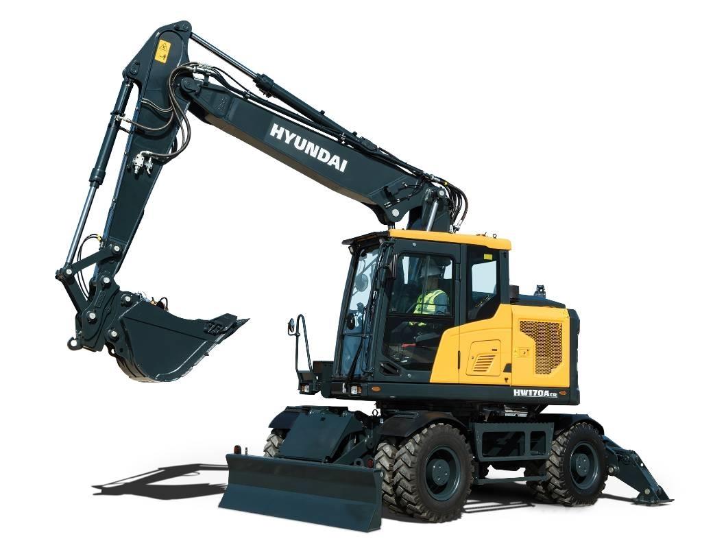 Hyundai HW 170 ACR Lastik tekerli ekskavatörler