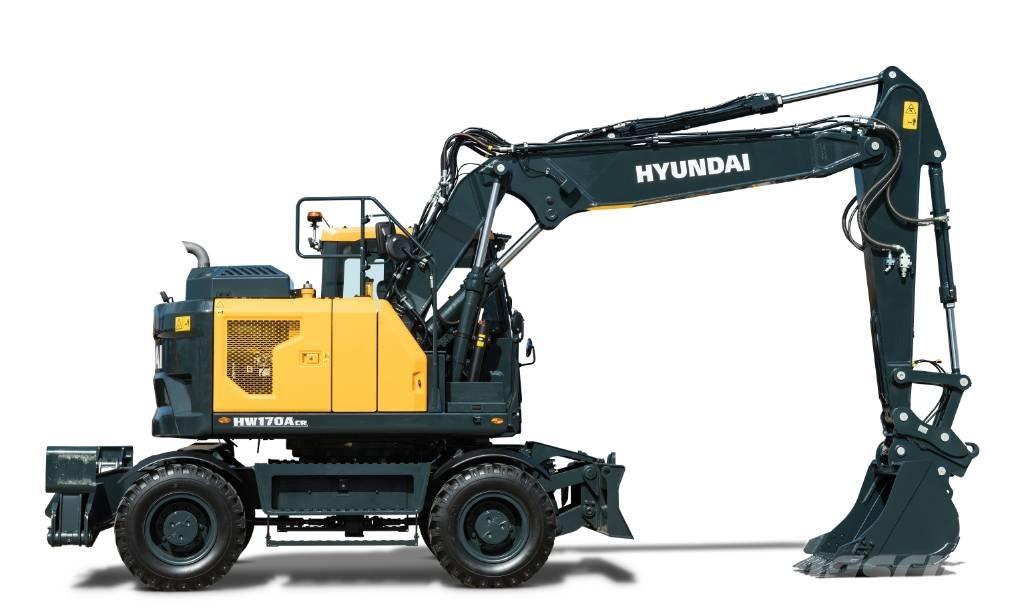 Hyundai HW 170 ACR Lastik tekerli ekskavatörler