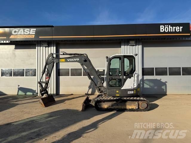 Volvo ECR 58 D Mini ekskavatörler, 7 tona dek