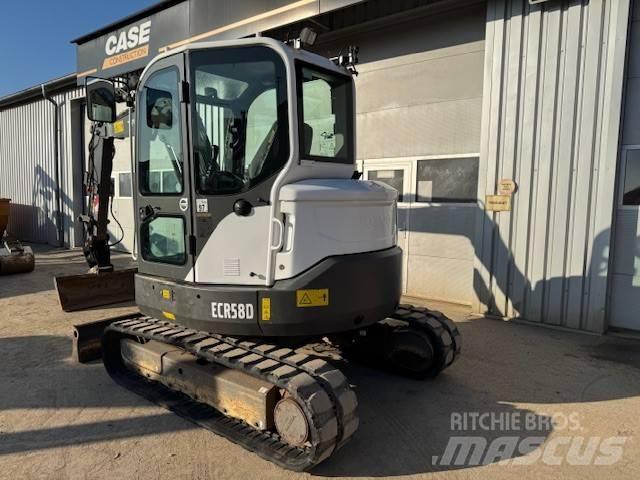 Volvo ECR 58 D Mini ekskavatörler, 7 tona dek