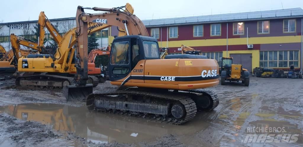 CASE CX 180 Paletli ekskavatörler