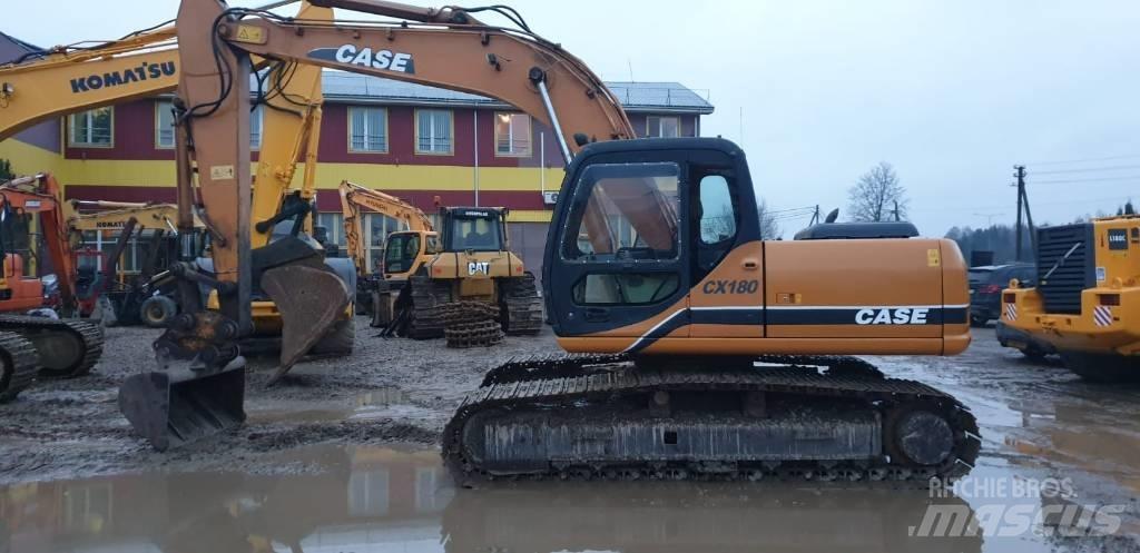 CASE CX 180 Paletli ekskavatörler
