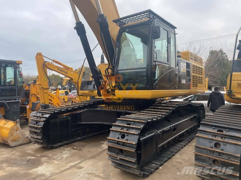 CAT 349D2 Paletli ekskavatörler