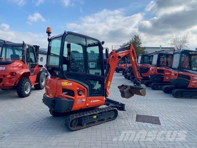 Kubota KX 019-4 Mini ekskavatörler, 7 tona dek