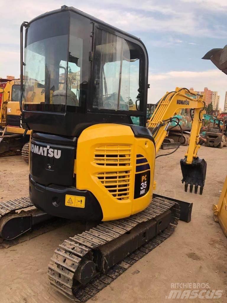 Komatsu PC 35 MR Mini ekskavatörler, 7 tona dek
