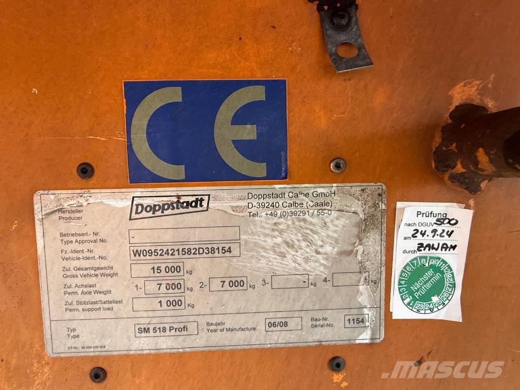 Doppstadt SM 518 Gezer eleyiciler