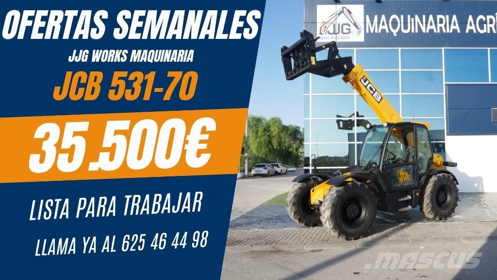 JCB 531-70 Teleskopik yükleyiciler