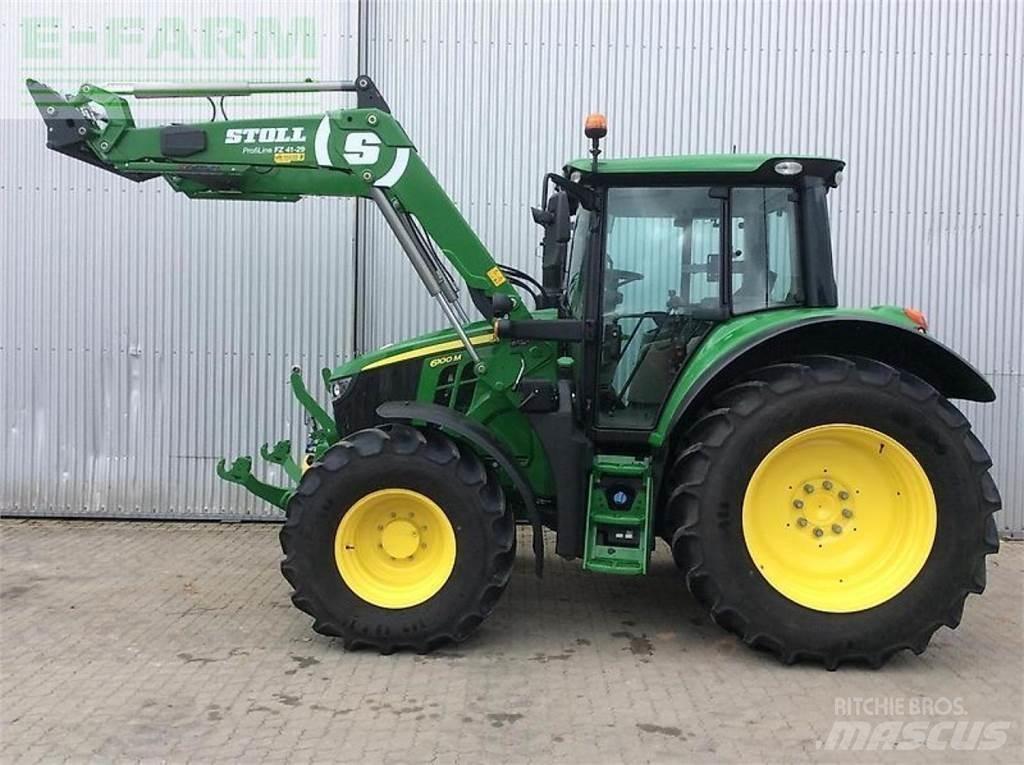 John Deere 6100 m Traktörler