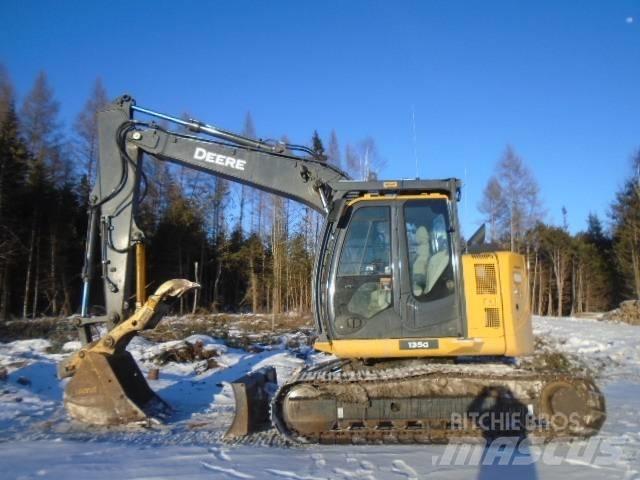 John Deere 135 G Paletli ekskavatörler