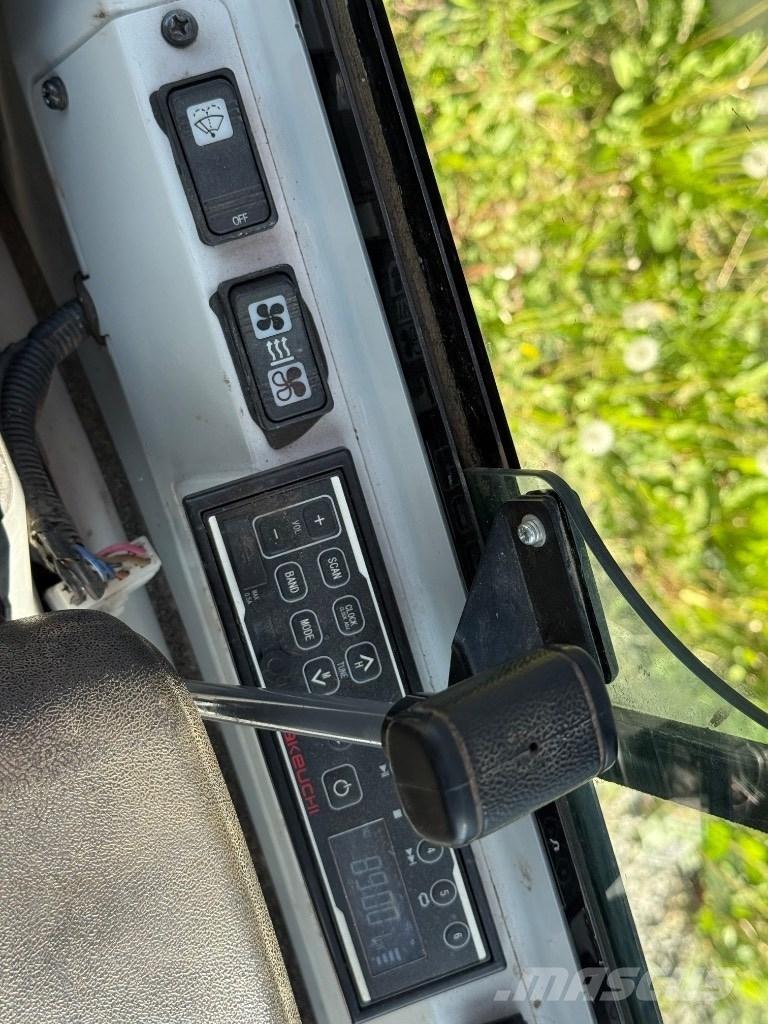 Takeuchi TB 216 Mini ekskavatörler, 7 tona dek