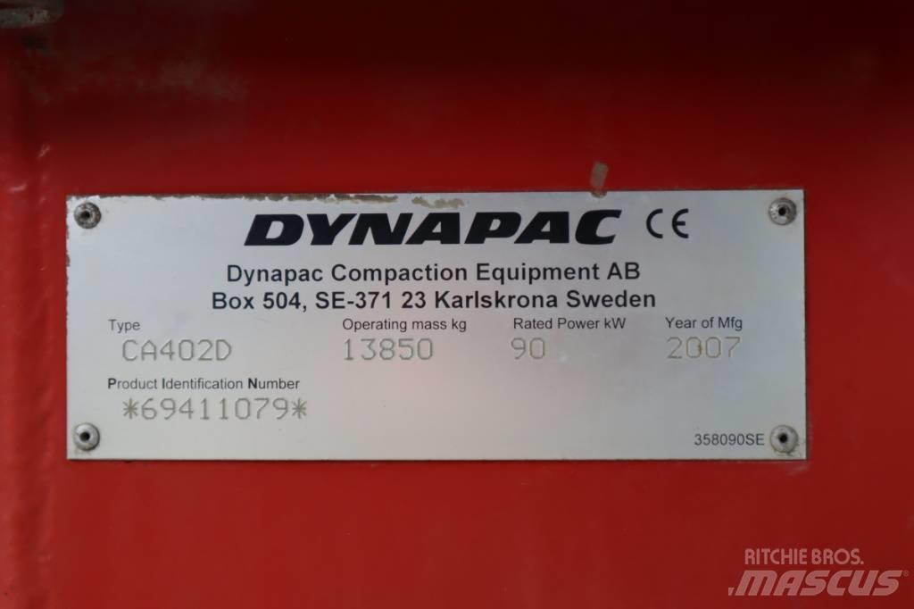 Dynapac CA402D Tek tamburlu silindirler