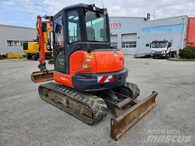 Kubota KX 057-4 Mini ekskavatörler, 7 tona dek