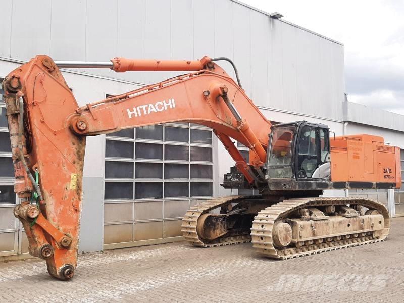 Hitachi ZX 870 LCH-5 Paletli ekskavatörler