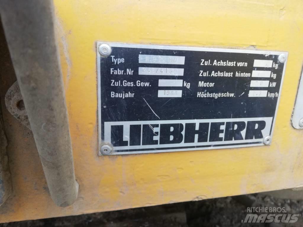 Liebherr R 912 Paletli ekskavatörler
