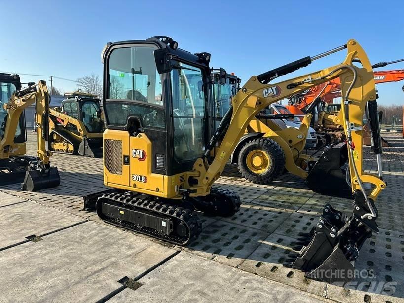 CAT 301.8 Mini ekskavatörler, 7 tona dek