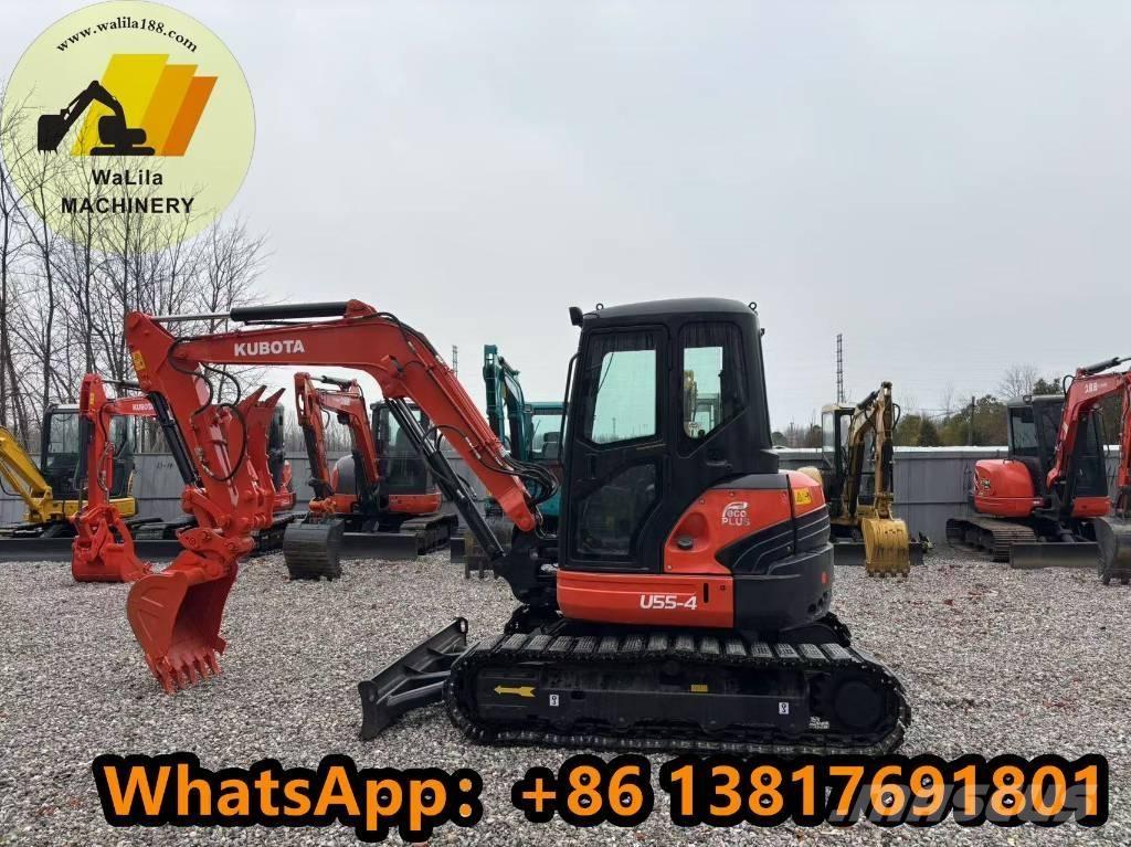 Kubota U 55-4 Mini ekskavatörler, 7 tona dek