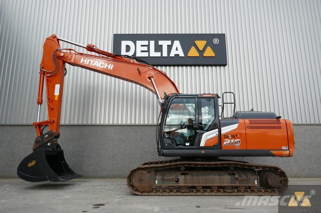 Hitachi ZX210LC-7 Paletli ekskavatörler