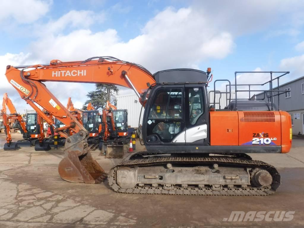 Hitachi ZX 210 LC-6 Paletli ekskavatörler