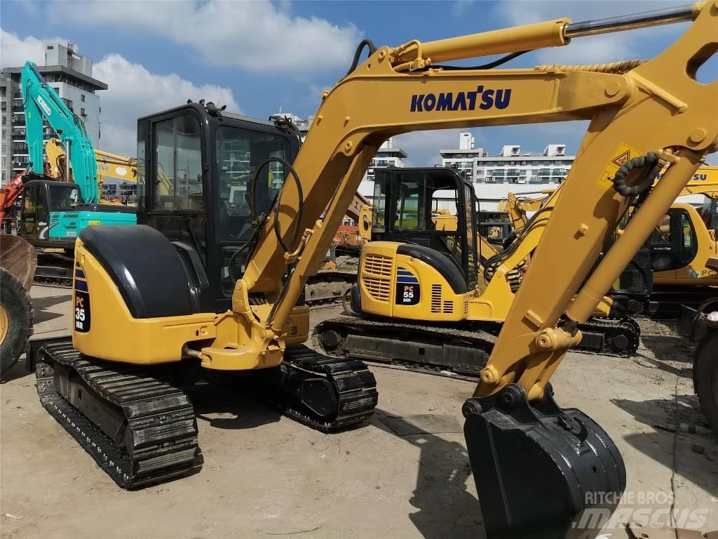Komatsu PC 35 Mini ekskavatörler, 7 tona dek
