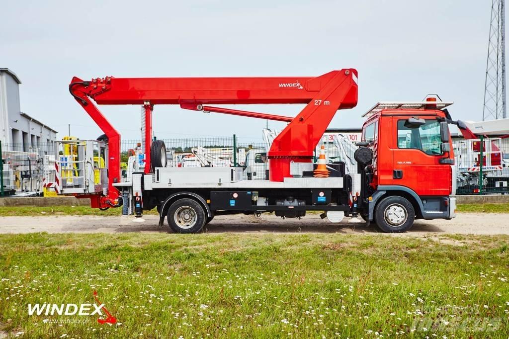 Wumag WT 270 Araç üstü platformlar