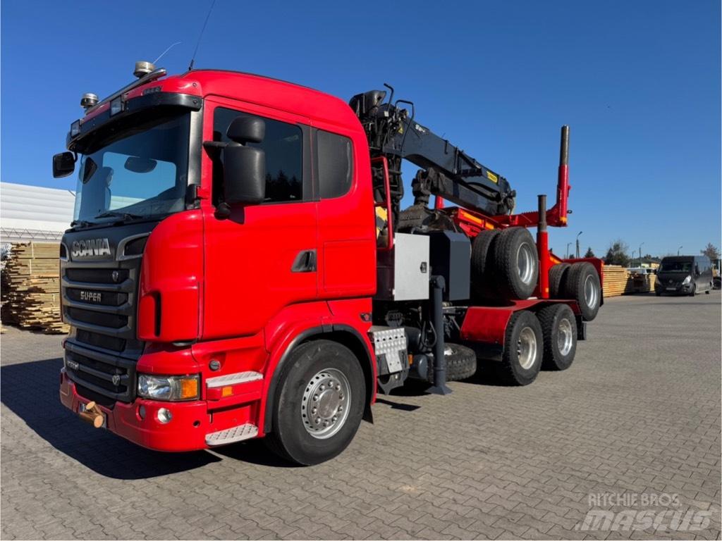 Scania R 560 Tomruk kamyonlari