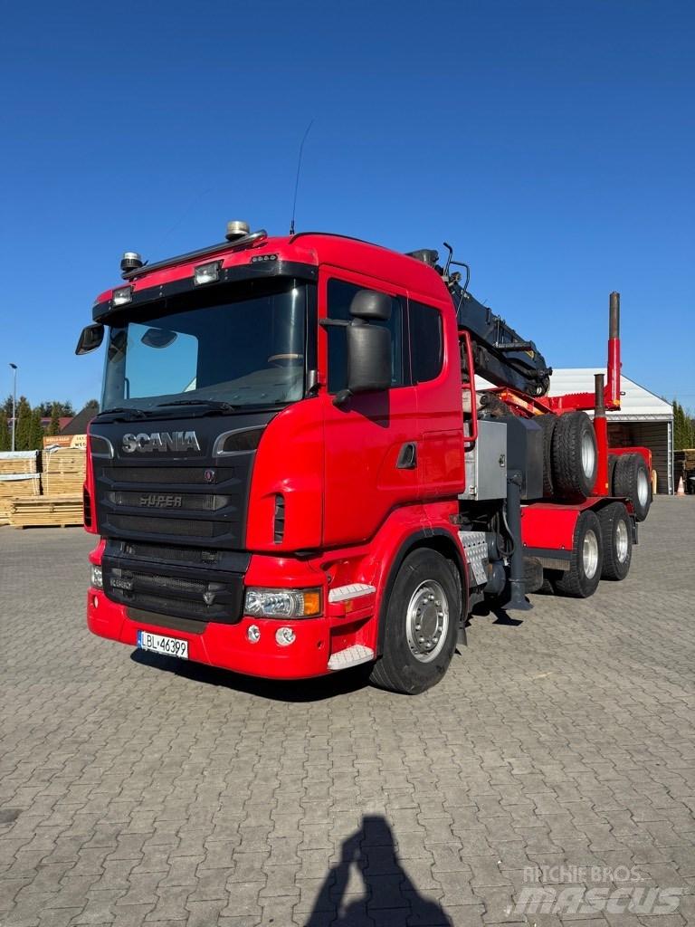 Scania R 560 Tomruk kamyonlari