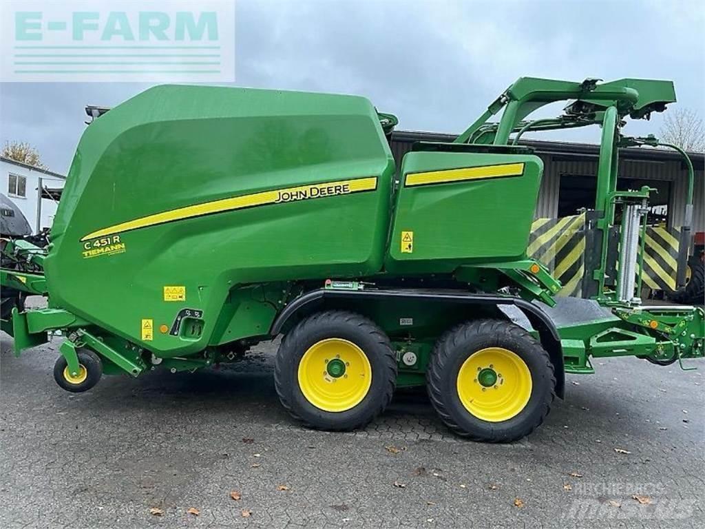 John Deere c451r Küp balya makinalari