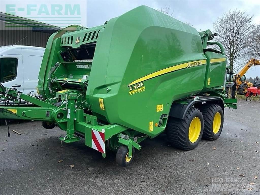 John Deere c451r Küp balya makinalari