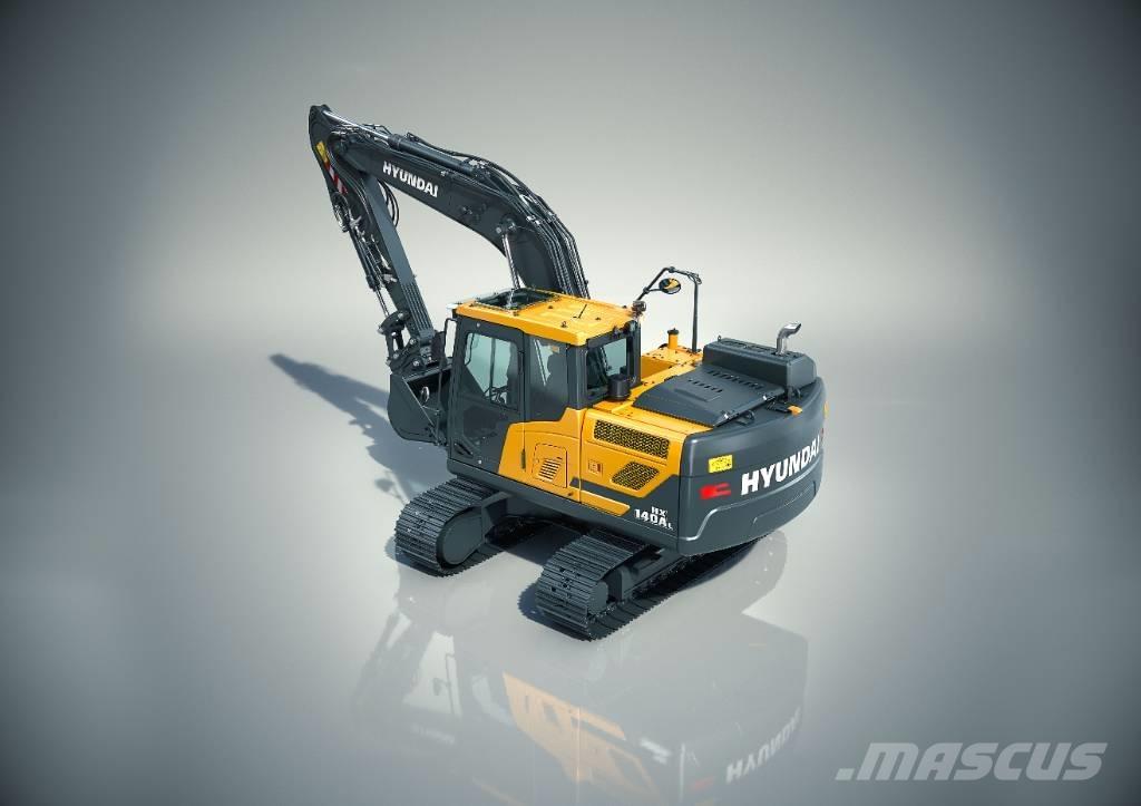 Hyundai HX 140 AL Paletli ekskavatörler
