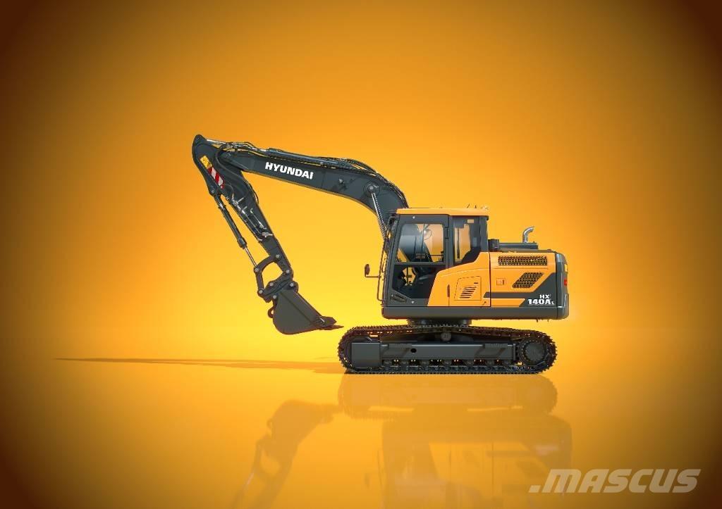 Hyundai HX 140 AL Paletli ekskavatörler