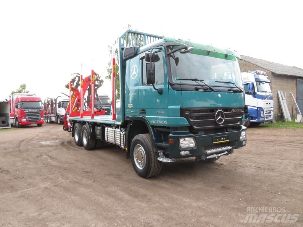 Mercedes-Benz 6X4 Tomruk kamyonlari
