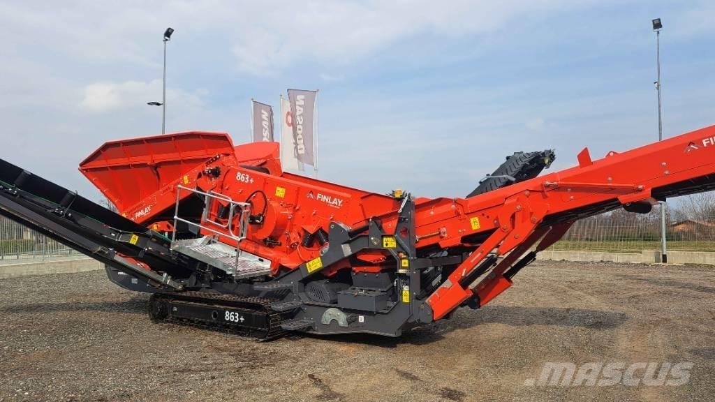 Terex Finlay 863 Gezer eleyiciler