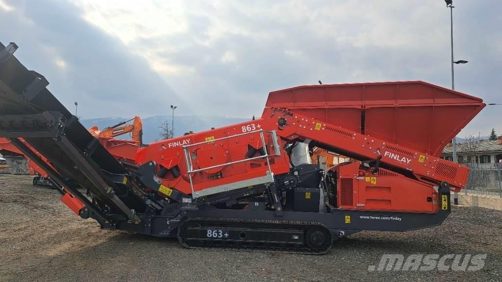 Terex Finlay 863 Gezer eleyiciler