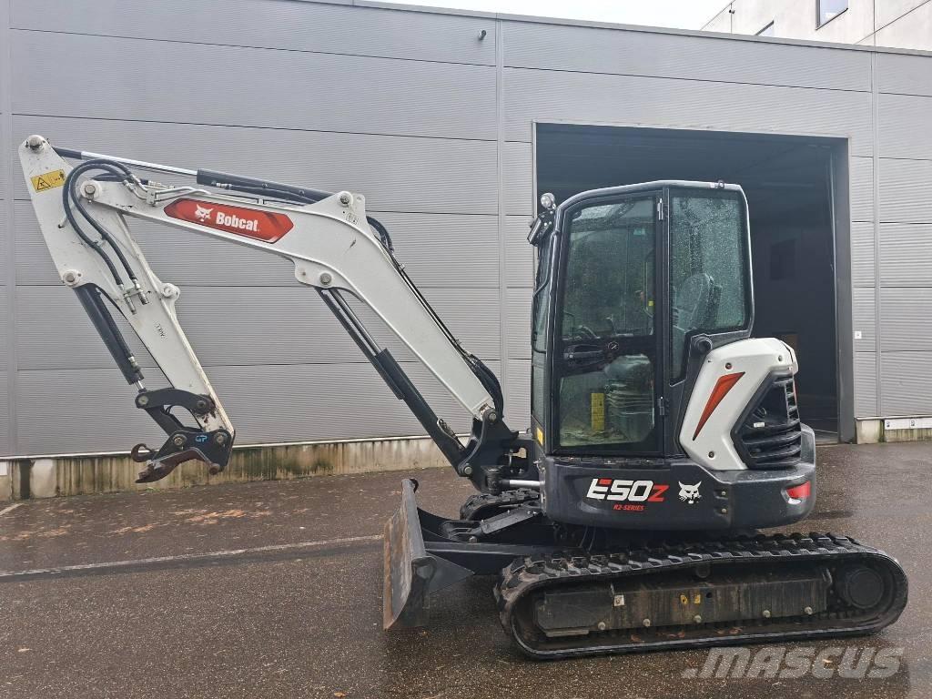 Bobcat E 50z Mini ekskavatörler, 7 tona dek