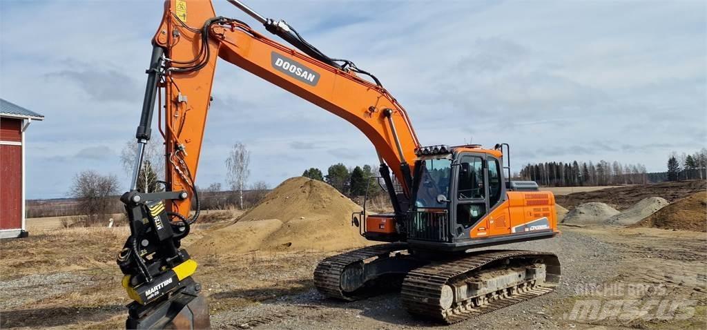 Doosan DX 225 LC-5 Paletli ekskavatörler