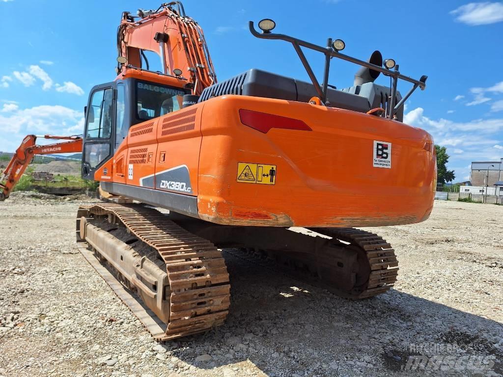 Doosan DX 380 Paletli ekskavatörler