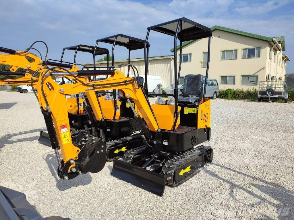 Hytec ZL 09 H Mini ekskavatörler, 7 tona dek