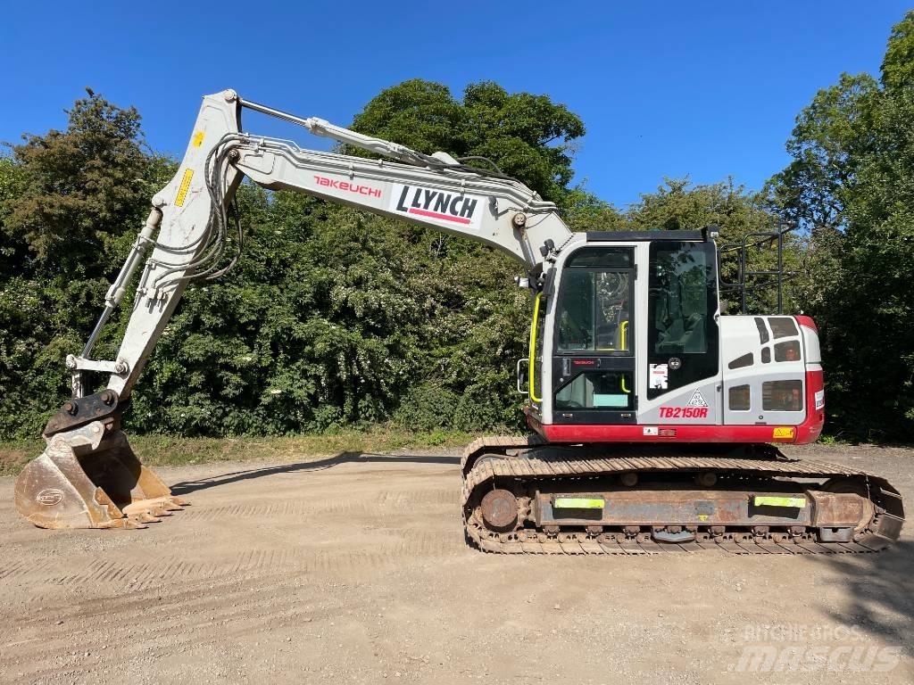 Takeuchi TB 2150 R Paletli ekskavatörler