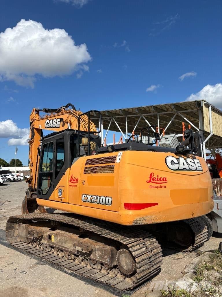 CASE CX 210 D Paletli ekskavatörler