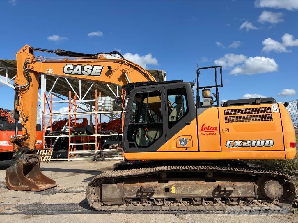 CASE CX 210 D Paletli ekskavatörler