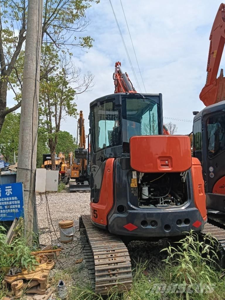 Hitachi zx55 Paletli ekskavatörler