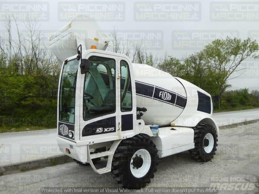 Fiori DBX35 CBV Beton / harç karıştırıcılar