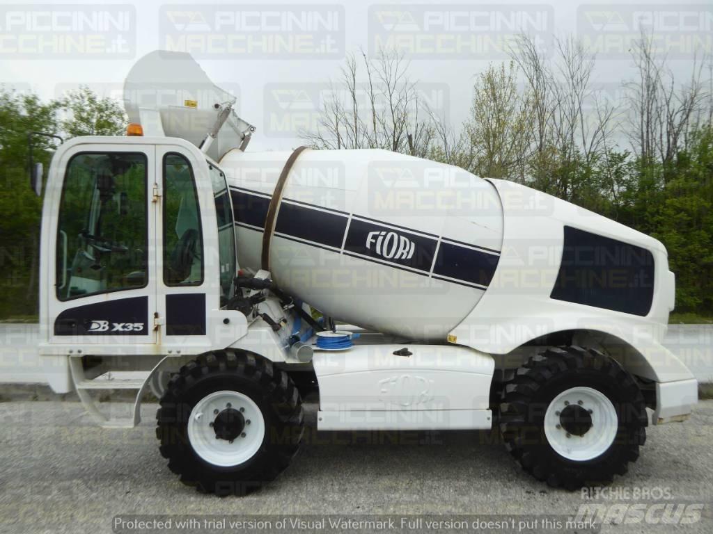 Fiori DBX35 CBV Beton / harç karıştırıcılar