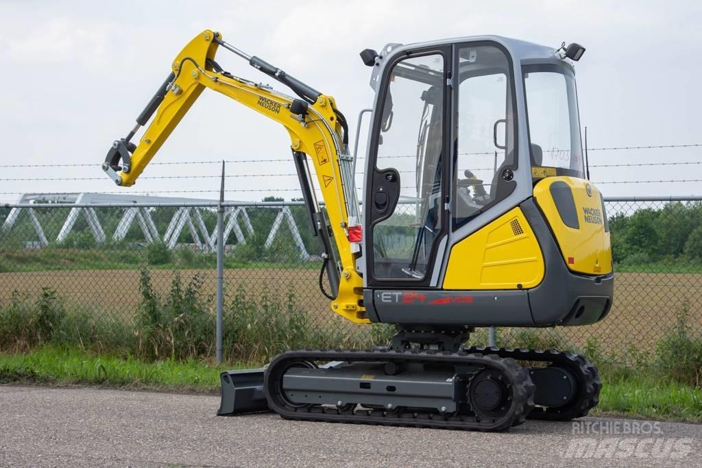 Wacker Neuson ET24 Mini ekskavatörler, 7 tona dek